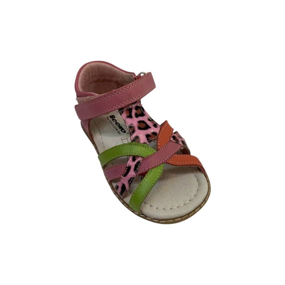 NEW BEEKO girls vada sandal in fuchsia